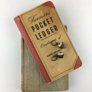 Betsey Johnson mismatched cupcake earrings